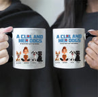 Custom Figures And Dogs - White Custom Mugs - Birthday Gift 758299 - DiyGiftly