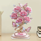 Custom Floral Acrylic Plaque – A Mom’s Love, Forever Blooming – Personalized Mother’s Day Gift for Mom, Grandma with Names 1126542 - DiyGiftly