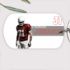 Custom Football Christmas Ornament, Football Photo Christmas Ornament Sports Ornament Boy's Football Ornament Custom Photo Football Gift 737022 - DiyGiftly