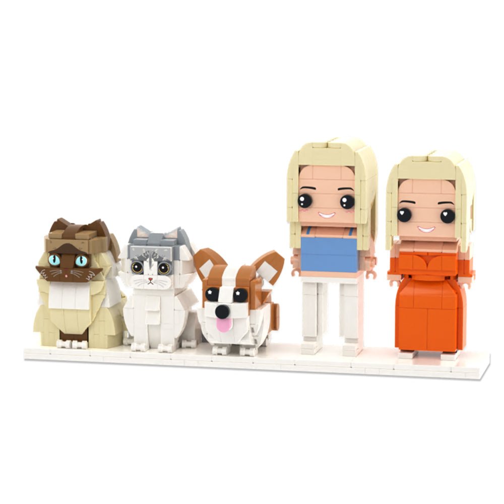 brick figures christmas gift