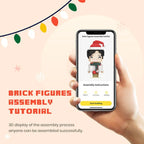Custom Full - Body Cute Brick Figures of 2 Cats Personalized Anniversary Gift Birthday Gift Christmas Gift for Pet Lover - DiyGiftly