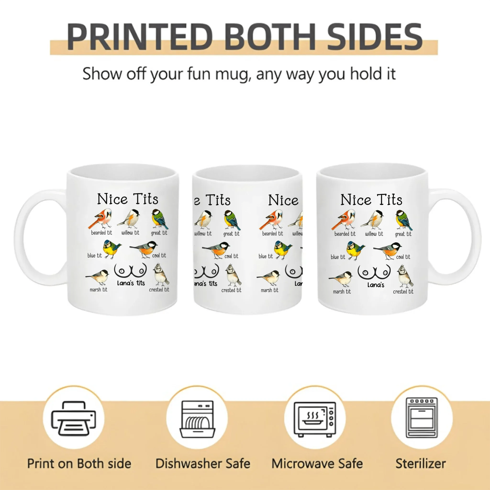 Custom Funny Coffee Mug – Personalized Cup for Wife, Girlfriend, Friends & Loved Ones – Hilarious Silly Gift for Birthdays, Christmas, Exchange Parties & Just Because 1055480 - DiyGiftly