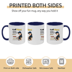 Custom Golf Photo Mug – Personalized Magazine Cover Style Cup for Men & Women – The King of the Fairway 1073160 - DiyGiftly