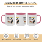 Custom Golf Photo Mug – Personalized Magazine Cover Style Cup for Men & Women – The King of the Fairway 1073160 - DiyGiftly