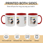 Custom Golf Photo Mug – Personalized Magazine Cover Style Cup for Men & Women – The King of the Fairway 1073160 - DiyGiftly