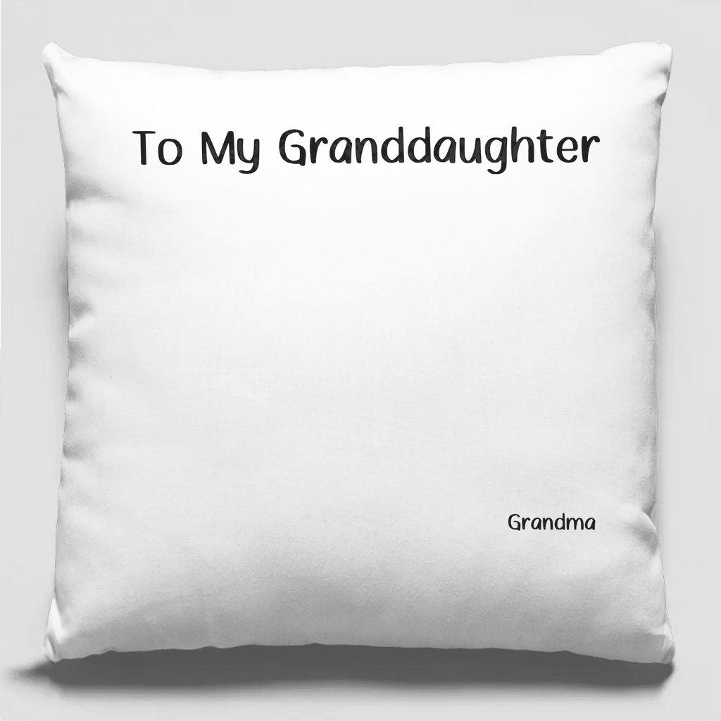 Custom Grandma & Granddaughter Pillow - Personalized Pillow - DiyGiftly