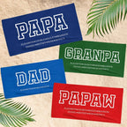 Custom Grandpa Dad Papa Beach Towel, Birthday Gift For Grandpa Papaw, Gift for Daddy, Grandkids Name Papa Dad Pool Towel, Christmas Gift 63862784 - DiyGiftly