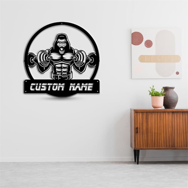 Custom Gym Metal Signs – Personalized Fitness Wall Decor, Unique Gift for Bodybuilders, Trainers, and Gym Enthusiasts 18472448 - DiyGiftly