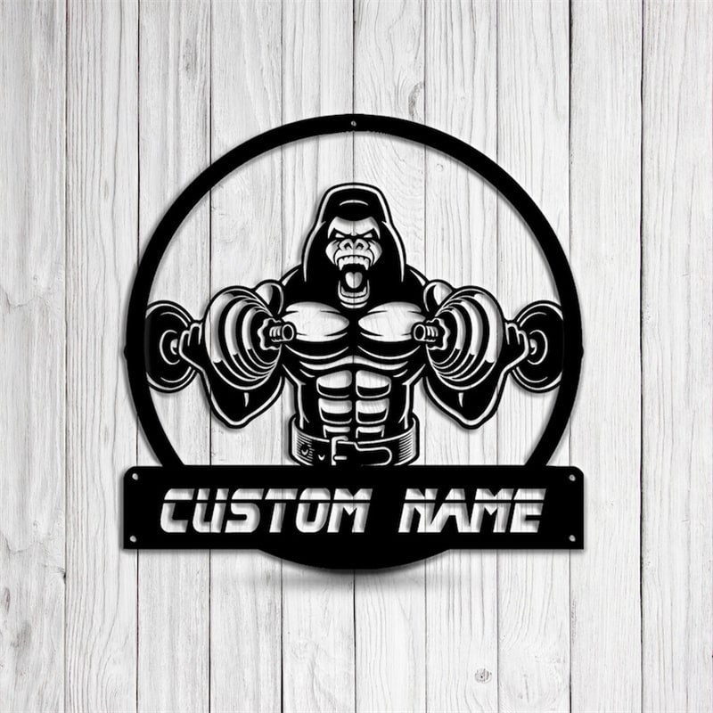 Custom Gym Metal Signs – Personalized Fitness Wall Decor, Unique Gift for Bodybuilders, Trainers, and Gym Enthusiasts 18472448 - DiyGiftly