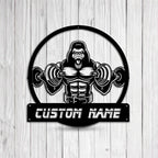 Custom Gym Metal Signs – Personalized Fitness Wall Decor, Unique Gift for Bodybuilders, Trainers, and Gym Enthusiasts 18472448 - DiyGiftly