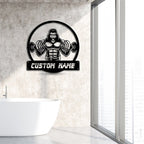 Custom Gym Metal Signs – Personalized Fitness Wall Decor, Unique Gift for Bodybuilders, Trainers, and Gym Enthusiasts 18472448 - DiyGiftly