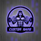 Custom Gym Metal Signs – Personalized Fitness Wall Decor, Unique Gift for Bodybuilders, Trainers, and Gym Enthusiasts 18472448 - DiyGiftly