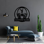 Custom Headphones Hip Hop Metal Wall Art – Personalized DJ Music Studio Wall Decor, Rapper Hip - Hop Themed Metal Sign, Cool Headset Music Lover Gift for Bedroom or Recording Studio 93855232 - DiyGiftly