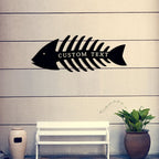 Custom Herringbone Metal Decoration – Modern Geometric Wall Art for Living Room, Bedroom, Office, or Housewarming Gift 9244416 - DiyGiftly