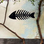 Custom Herringbone Metal Decoration – Modern Geometric Wall Art for Living Room, Bedroom, Office, or Housewarming Gift 9244416 - DiyGiftly