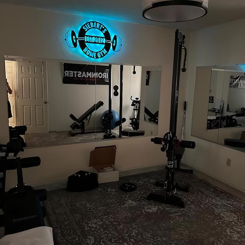Custom Home Gym Metal Signs – Personalized Fitness Wall Decor, Perfect Gift for Gym Lovers, Trainers, and Athletes 61244928 - DiyGiftly