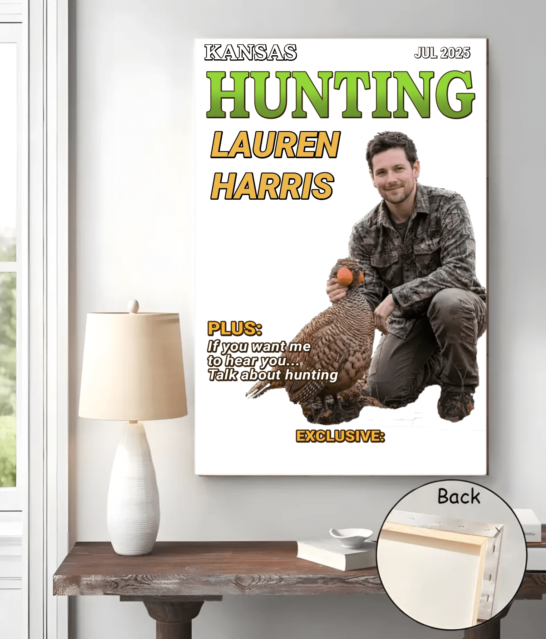 Custom Hunting Photo Vertical Poster - "Moments Like This Are Earned", Personalized Christmas/Birthday Gift for Hunters 1073235 - DiyGiftly