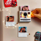 Custom Instant - Style Photo Music Fridge Magnet Custom Photo Light - Up 1–6 Songs Valentine’s Day Gifts - DiyGiftly