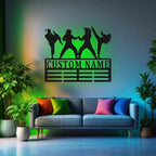 Custom Karate Women Medal Holder with LED Light – Personalized Martial Arts Wall or Shelf Display for Female Karate Students, Home Gym, or Dojo, Unique Gift for Women Martial Arts Enthusiasts 10800640 - DiyGiftly