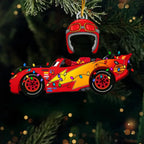 Custom Kid Face Car Toys - Personalized Acrylic Photo Ornament 716618 - DiyGiftly
