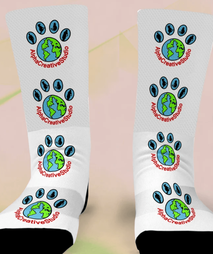 Custom Logo Socks, Put Logo On socks, Personalized Logo Socks,Father's Day, Logo Picture Socks, Business Logo On Socks, Logo Print Socks 400832 - DiyGiftly