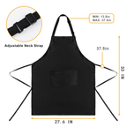 Custom Men’s Waterproof Heat Transfer Apron – Personalized Cooking Apron with Your Own Design - DiyGiftly