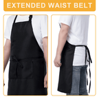 Custom Men’s Waterproof Heat Transfer Apron – Personalized Cooking Apron with Your Own Design - DiyGiftly