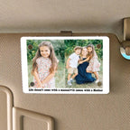 Custom Mom Photo Car Acrylic Visor Clip, Drive Safe Mama, Husband Gift Drive Safe Sun Visor Clip, Mom Car Accessories, Photo Car Visor Clip 56479488 - DiyGiftly