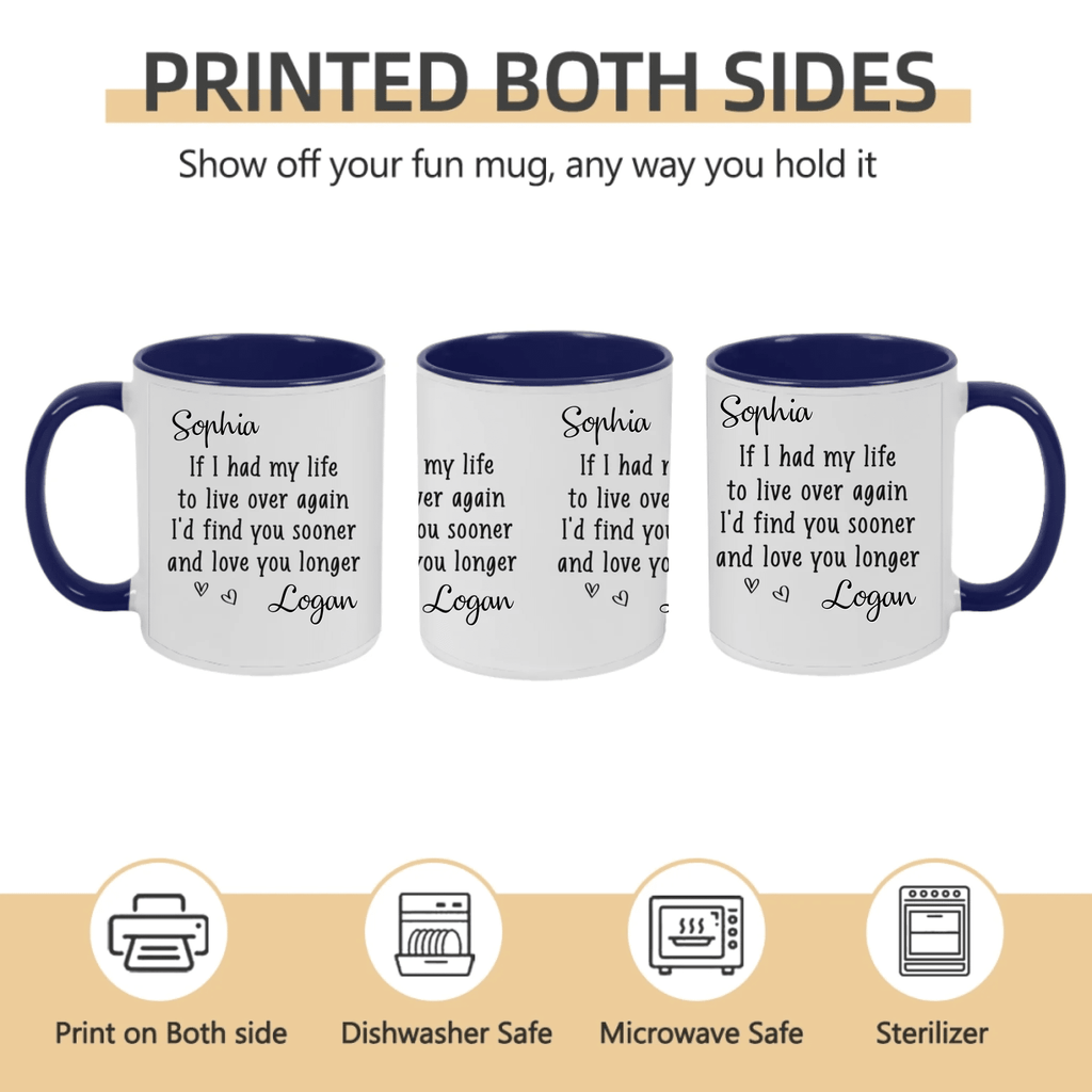 Custom Mug – Personalized Anniversary & Wedding Gift for Husband and Wife, Him and Her – “Love You More Every Day” Custom Name Coffee Mug, Romantic Couple Gift for Marriage, Birthday or Valentine’s Day 1073914 - DiyGiftly