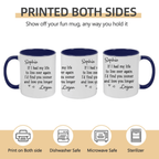 Custom Mug – Personalized Anniversary & Wedding Gift for Husband and Wife, Him and Her – “Love You More Every Day” Custom Name Coffee Mug, Romantic Couple Gift for Marriage, Birthday or Valentine’s Day 1073914 - DiyGiftly