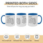 Custom Mug – Personalized Anniversary & Wedding Gift for Husband and Wife, Him and Her – “Love You More Every Day” Custom Name Coffee Mug, Romantic Couple Gift for Marriage, Birthday or Valentine’s Day 1073914 - DiyGiftly