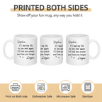 Custom Mug – Personalized Anniversary & Wedding Gift for Husband and Wife, Him and Her – “Love You More Every Day” Custom Name Coffee Mug, Romantic Couple Gift for Marriage, Birthday or Valentine’s Day 1073914 - DiyGiftly