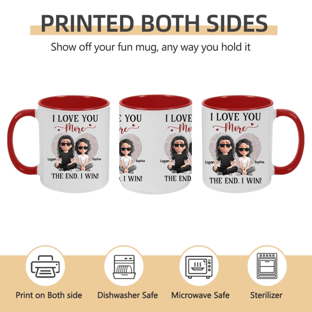 Custom Mug – Personalized Anniversary Wedding Gift for Husband and Wife – “Two Hearts One Story” Custom Coffee Mug for Couples, Romantic His and Hers Mug for Valentine’s Day, Wedding, or Birthday Gift 1074403 - DiyGiftly