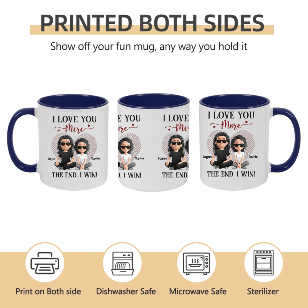 Custom Mug – Personalized Anniversary Wedding Gift for Husband and Wife – “Two Hearts One Story” Custom Coffee Mug for Couples, Romantic His and Hers Mug for Valentine’s Day, Wedding, or Birthday Gift 1074403 - DiyGiftly