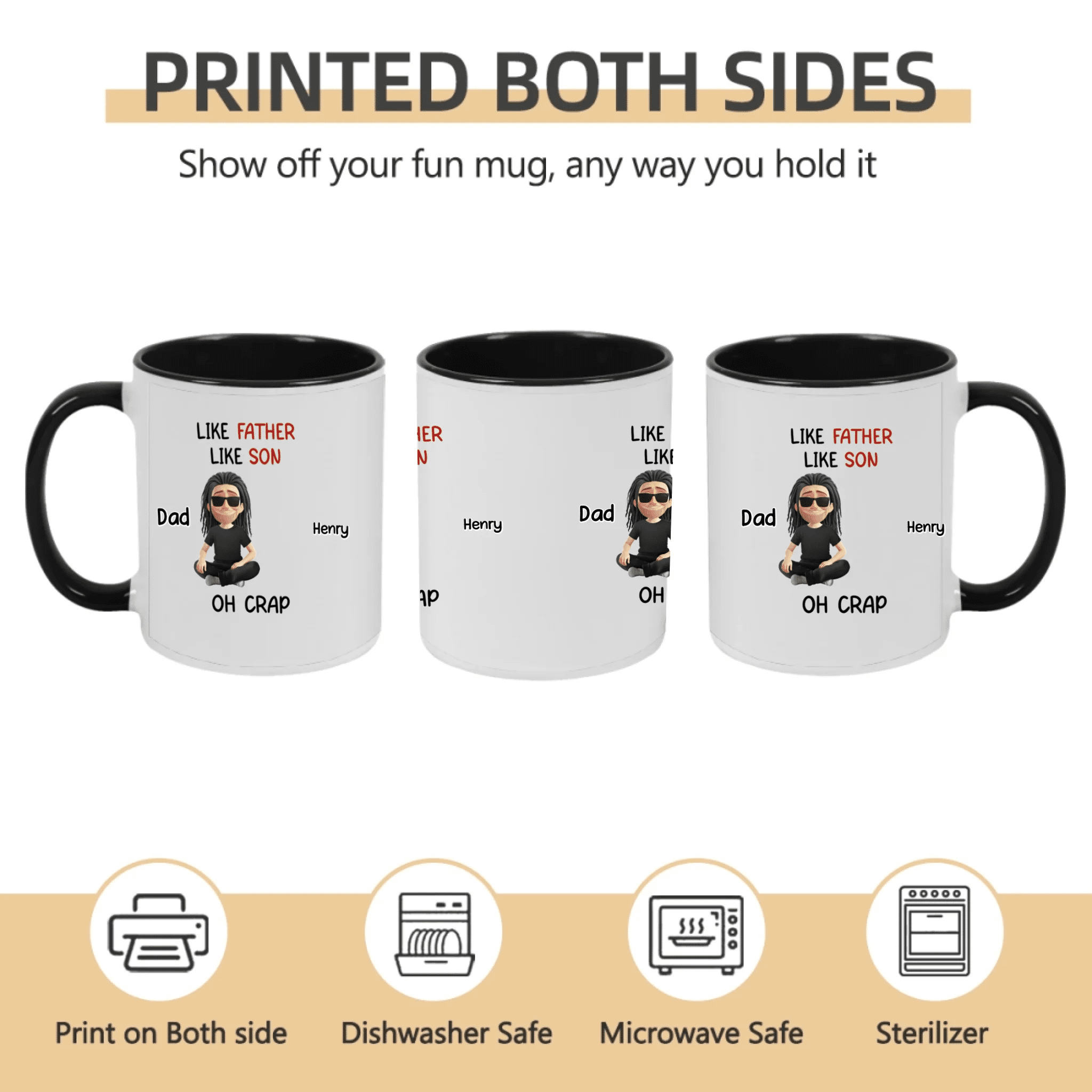mug birthday personalized gift for daughter custom detail