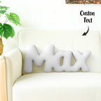 Custom Multi - Letter Pillow 2–5 Letters Shaped Pillow – Personalized Name Cushion Gift - DiyGiftly