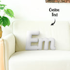 Custom Multi - Letter Pillow 2–5 Letters Shaped Pillow – Personalized Name Cushion Gift - DiyGiftly
