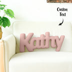 Custom Multi - Letter Pillow 2–5 Letters Shaped Pillow – Personalized Name Cushion Gift - DiyGiftly