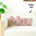 Custom Multi - Letter Pillow 2–5 Letters Shaped Pillow – Personalized Name Cushion Gift - DiyGiftly