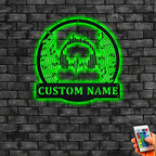 Custom Music Headphone Metal Wall Art – Personalized DJ and Music Studio Wall Decor with LED Light, Custom Metal Sign for Musicians, Recording Rooms, Home Studios, and Unique Music Lover Gift 491060736 - DiyGiftly