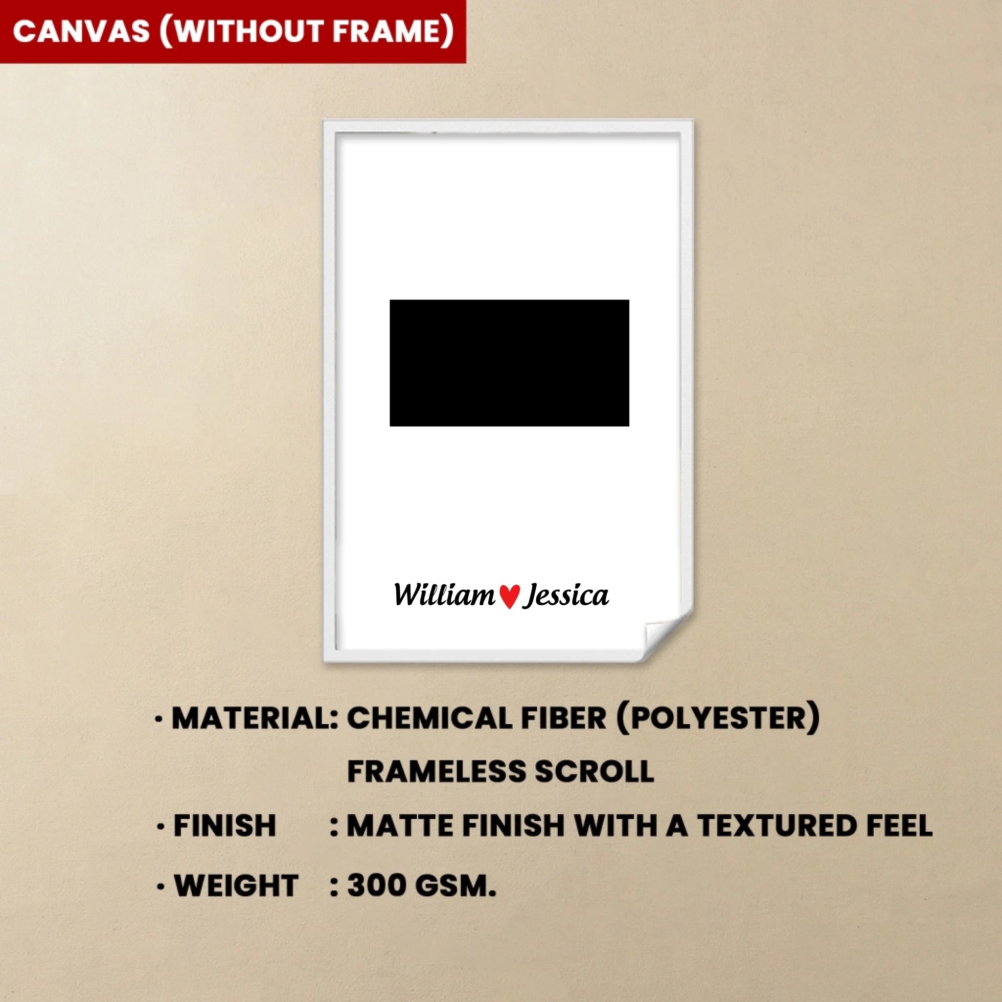 Custom name - Upload your personality photo - Poster & Canvas - Valentine's Day gift 761251 - DiyGiftly