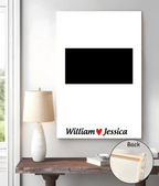 Custom name - Upload your personality photo - Poster & Canvas - Valentine's Day gift 761251 - DiyGiftly