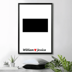 Custom name - Upload your personality photo - Poster & Canvas - Valentine's Day gift 761251 - DiyGiftly