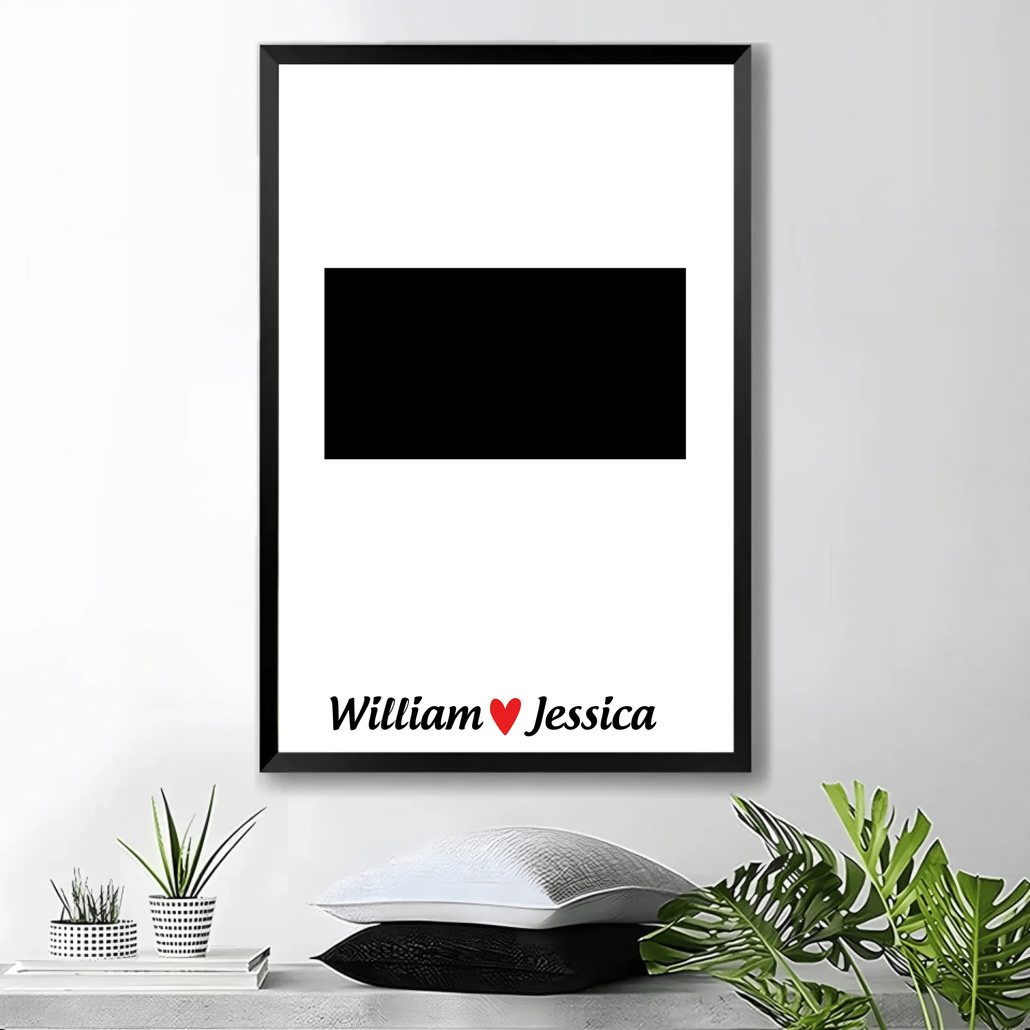 Custom name - Upload your personality photo - Poster & Canvas - Valentine's Day gift 761251 - DiyGiftly