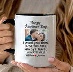 Custom name - Upload your personality photo - White mug - Valentine's Day gift 761177 - DiyGiftly