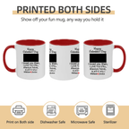 Custom name - Upload your personality photo - White mug - Valentine's Day gift 761177 - DiyGiftly