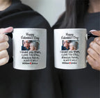 Custom name - Upload your personality photo - White mug - Valentine's Day gift 761177 - DiyGiftly