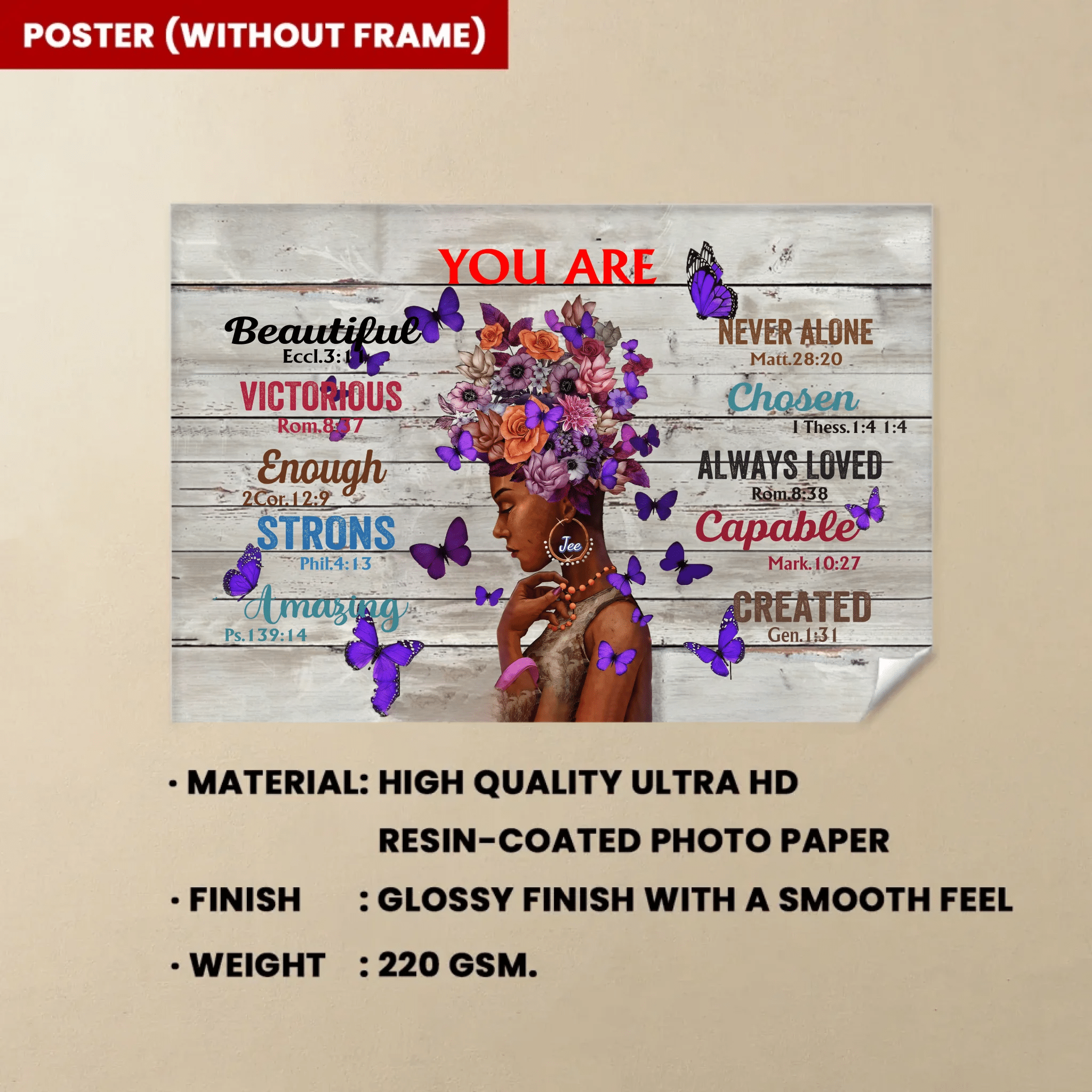 Custom Name You Are Canvas Or Poster 740635 - 743167 - DiyGiftly