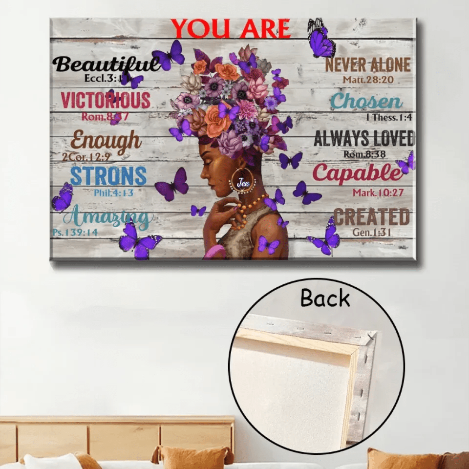 Custom Name You Are Canvas Or Poster 740635 - 743167 - DiyGiftly
