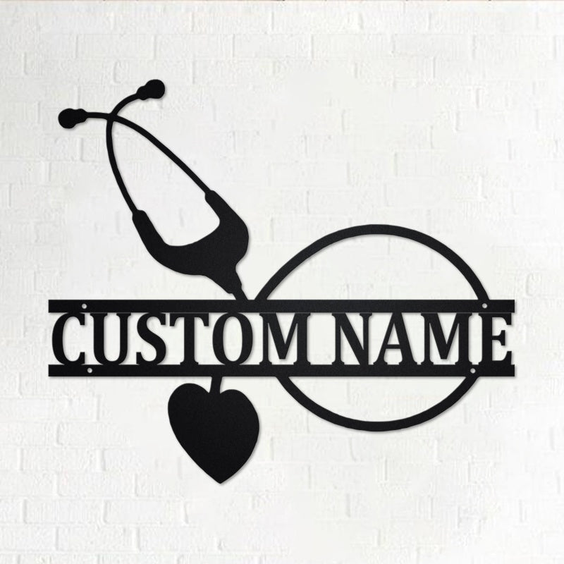 Custom Nurse Metal Signage – Personalized Wall Decor for Nurses, Healthcare Professionals, Hospital, Clinic, or Home, Unique Gift for Nurses and Medical Staff 93593088 - DiyGiftly